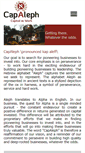 Mobile Screenshot of capaleph.com